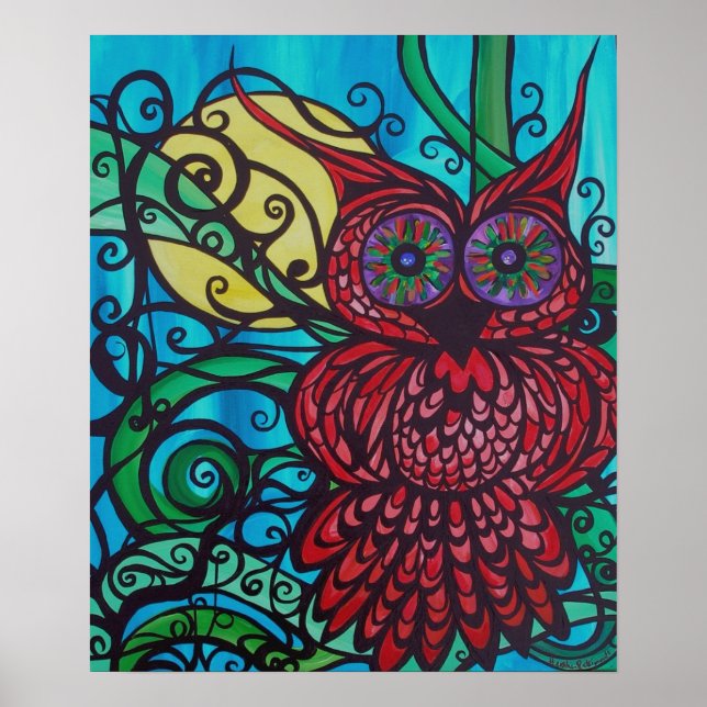 Im schweren Mondlicht Poster (Vorne)