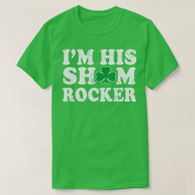 Im Sein Shamrocker Paare Irish St Patricks Day T-Shirt (Design vorne)