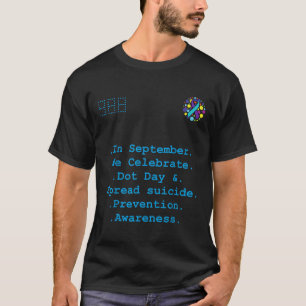 Im September feiern wir den Punkt-Tag, verbreiten T-Shirt