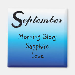 Im September geboren Magnet