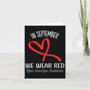 Im September tragen wir das Bewusstsein für das ro Karte
