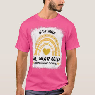 Im September tragen wir das Bewusstsein für den Kr T-Shirt