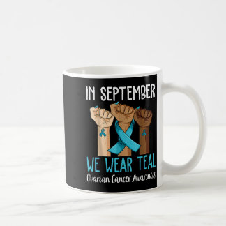 Im September tragen wir ein Aquamarines Ovarialkar Kaffeetasse