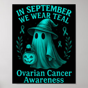 Im September tragen wir ein Aquamarines Ovarialkar Poster