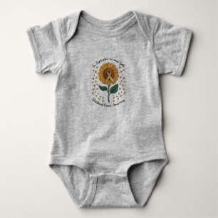 Im September tragen wir Gold - Bewusstsein für Kin Baby Strampler