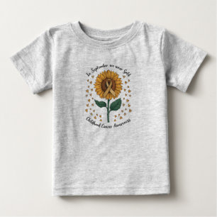 Im September tragen wir Gold - Bewusstsein für Kin Baby T-shirt
