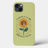 Im September tragen wir Gold Childhood Cancer Awar