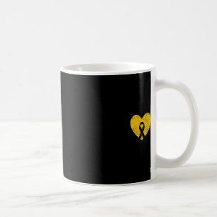 Im September tragen wir Gold Childhood Cancer Awar Kaffeetasse