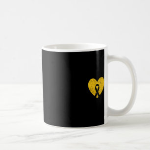Im September tragen wir Gold Childhood Cancer Awar Kaffeetasse