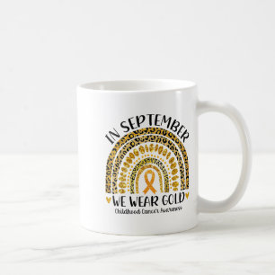 Im September tragen wir Gold Rainbow Childhood Can Kaffeetasse