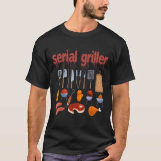 Im seriösen Griller-Funny-Männer, die Grillen Barb T-Shirt