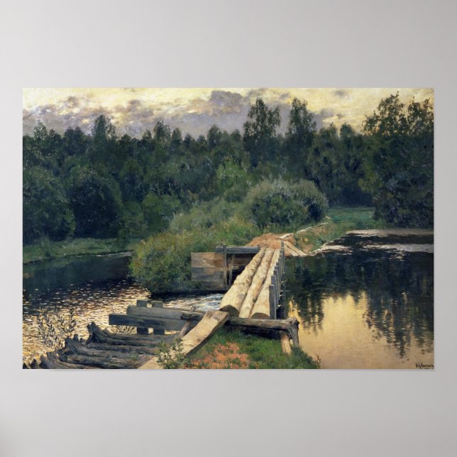 Im Shallow, 1892 Poster (Vorne)