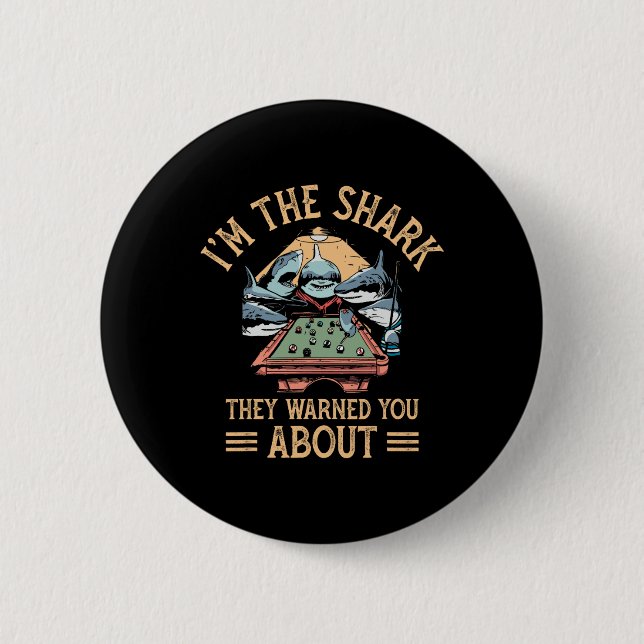 Im Shark warnen sie dich vor Snooker Billiards P Button (Vorderseite)