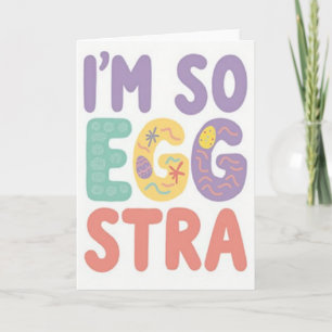 Im So Eggstra Spezialkarte Karte