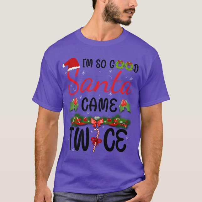 Im so guten Santa Camewice Vintag T-Shirt (Vorderseite)