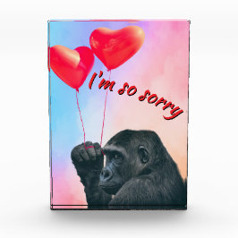 "I'm so sorry" Fotoblock