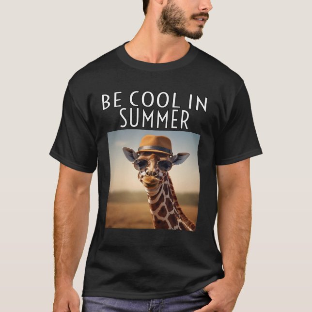 Im Sommer Cool sein T-Shirt (Vorderseite)