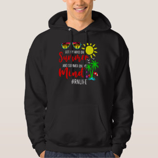 Im Sommer und Sommer got ich mich im Kopf rn lif Hoodie