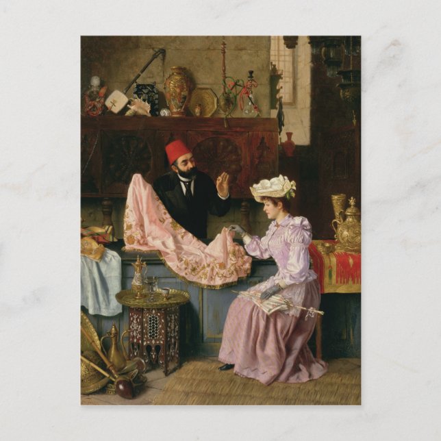 Im Souk, 1891 Postkarte (Vorderseite)
