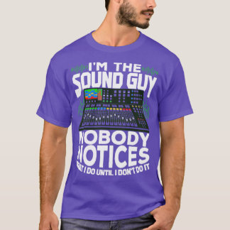 Im Sound Typ Audio Technician Geschenk T-Shirt