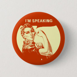 "I'm Speaking" Button-Button Button