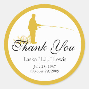 Im Speicher des Aufklebers Runder Aufkleber