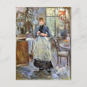 Im Speisesaal von Berthe Morisot Postkarte