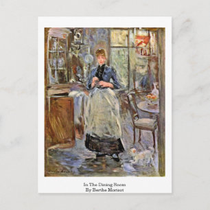 Im Speisesaal von Berthe Morisot Postkarte