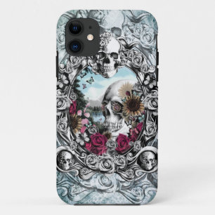 Im Spiegellandschaftsschädel Case-Mate iPhone Hülle