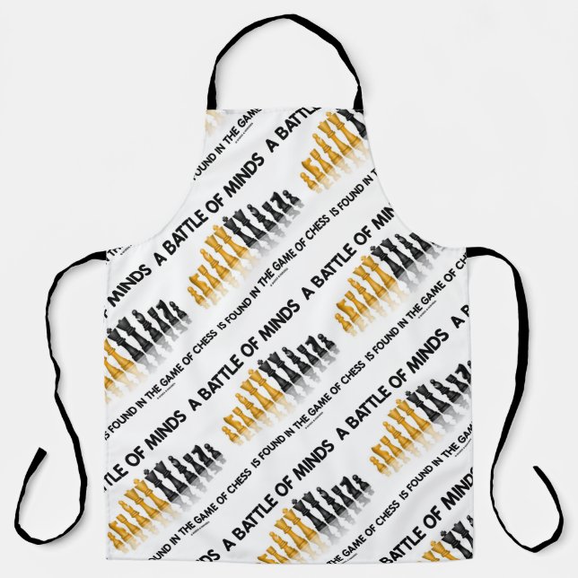 Im Spiel des Schachs findet man eine Schlacht der  Schürze (Vorderseite)
