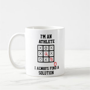 Im Sportler finde ich immer eine Lösung-Tasse Kaffeetasse