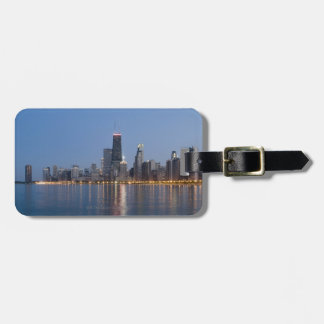 Im Stadtzentrum gelegene Chicago-Skyline Gepäckanhänger