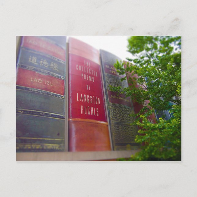 Im Stadtzentrum gelegene Kansas- Citybibliothek Postkarte (Vorderseite)