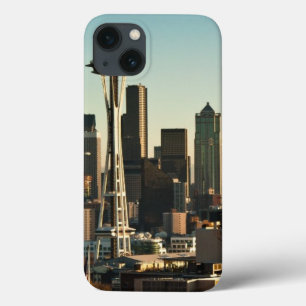 Im Stadtzentrum gelegene Seattle-Skyline und Case-Mate iPhone Hülle