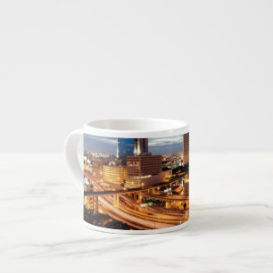 Im Stadtzentrum gelegene Stadt-Ansicht Espressotasse