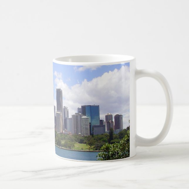 Im Stadtzentrum gelegene Sydney-Skyline Kaffeetasse (Rechts)