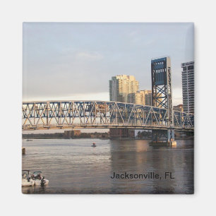 Im Stadtzentrum gelegenes Jacksonville, Florida Magnet