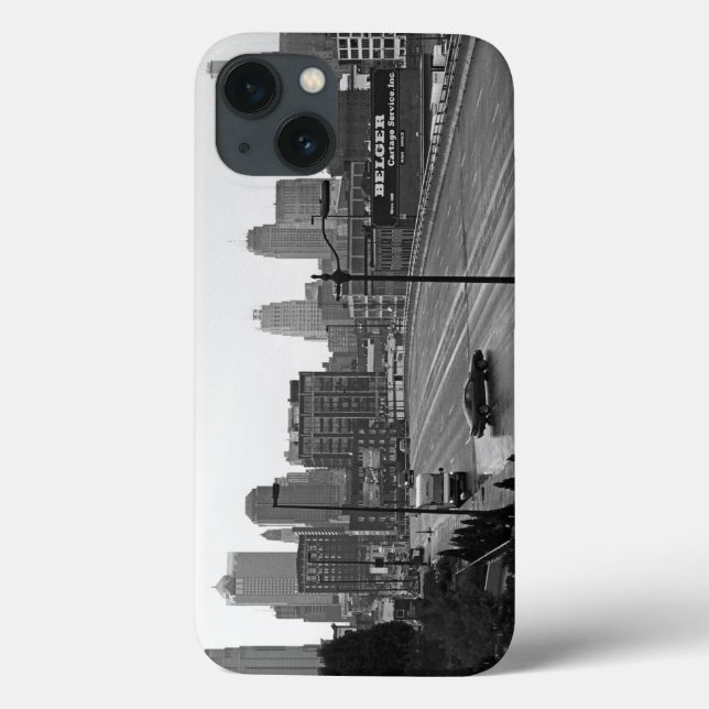 Im Stadtzentrum gelegenes Kansas City Case-Mate iPhone Hülle (Rückseite)