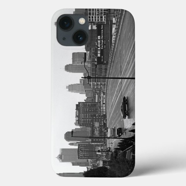Im Stadtzentrum gelegenes Kansas City Case-Mate iPhone Hülle (Rückseite)