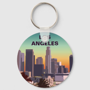 Im Stadtzentrum gelegenes L.A. Schlüsselanhänger