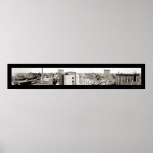 Im Stadtzentrum gelegenes Norfolk, VA-Foto 1919 Poster