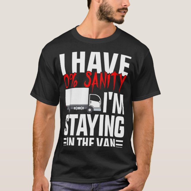 I'm Staying In Tha Van Funny Phasmophobia Gamer Wo T-Shirt (Vorderseite)