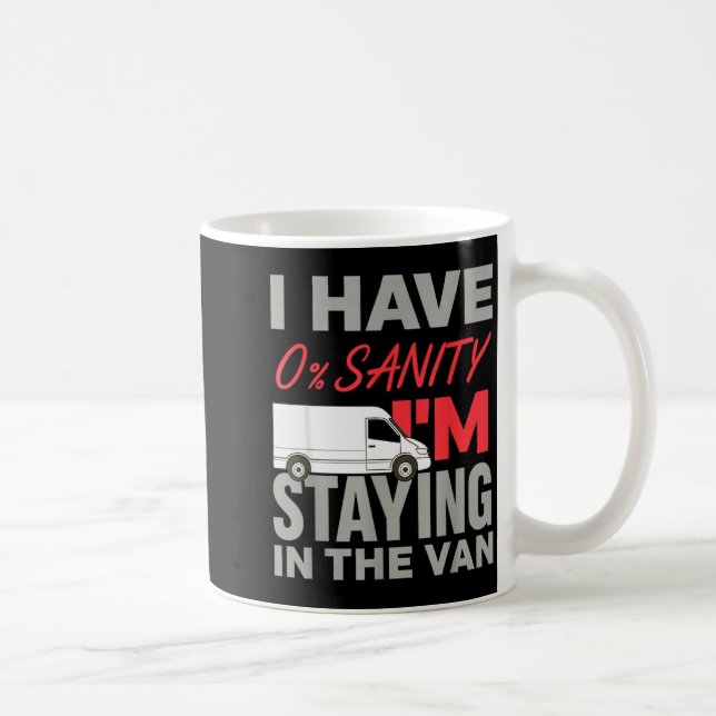 Im Staying In Tha Van Funny Phasmophobia Mans Wome Kaffeetasse (Rechts)