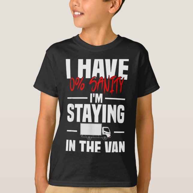 I'm Staying In Tha Van Funny Phasmophobia Women's  T-Shirt (Vorderseite)