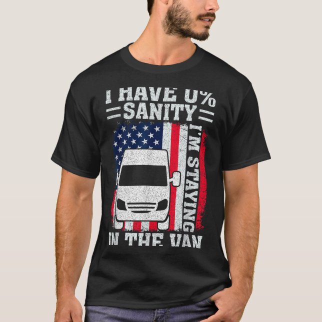 I'm Staying In Tha Van Phasmophobia Funny Man Wome T-Shirt (Vorderseite)