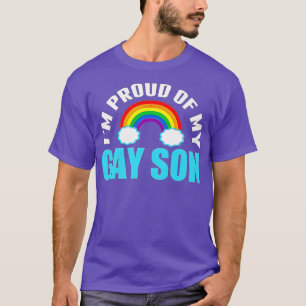 Im Stolz auf meine Gay Son LGBQ Mama oder Vater T-Shirt