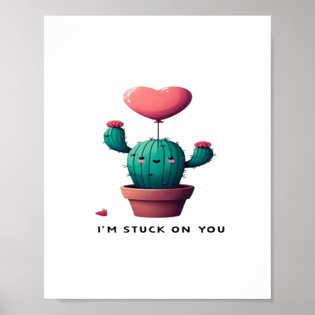 Im Stuck On You Timeless Romantic Style  Poster (Vorne)