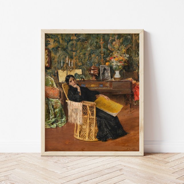 Im Studio | William Merritt Chase Poster (Von Creator hochgeladen)