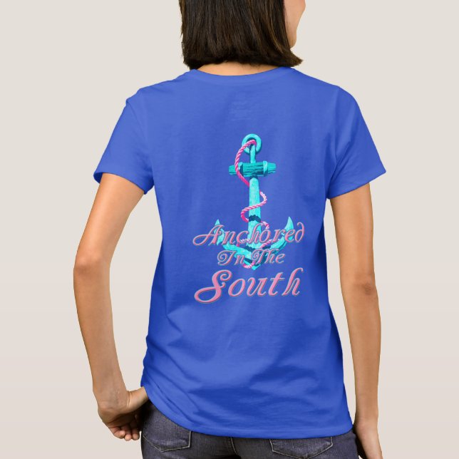 im Süden verankert T-Shirt (Rückseite)