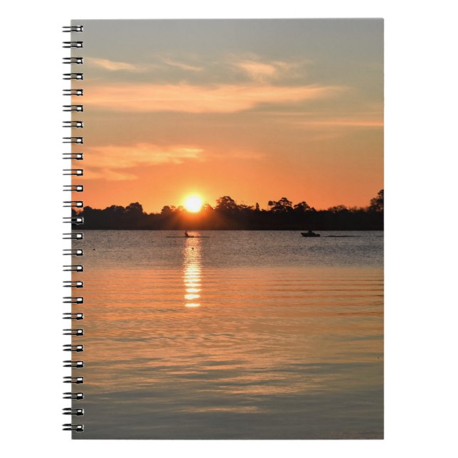Im Sunset Spiral Notebook gefangen Notizblock (Vorderseite)